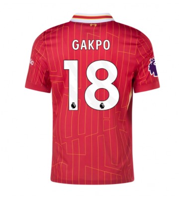 Liverpool Cody Gakpo #18 Hemmatröja 2024-25 Kortärmad